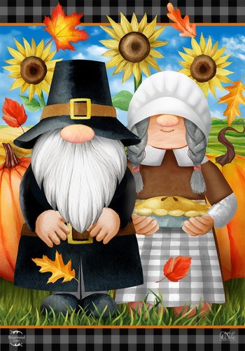 Thanksgiving gnomes garden - thanksgiving,
