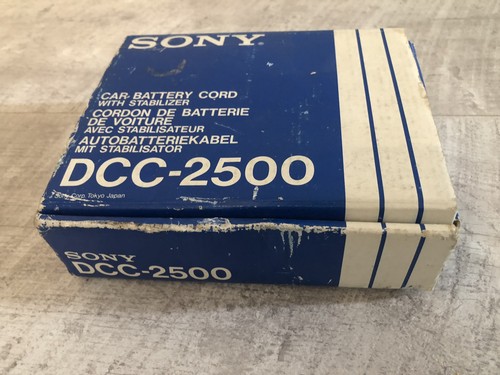 Sony dcc 2500 car battery - sony,