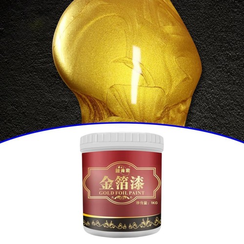Acrylic paint gold - gold, leaf