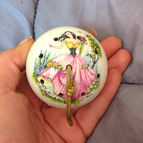 Aide hanging ceramic pomander - aide,