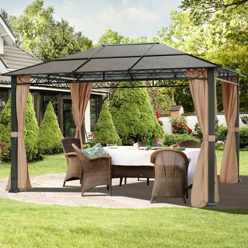 3x4 garden gazebo hard - garden,