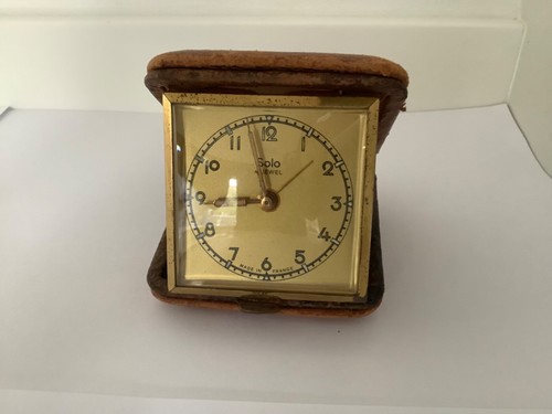 Vintage travel alarm clock