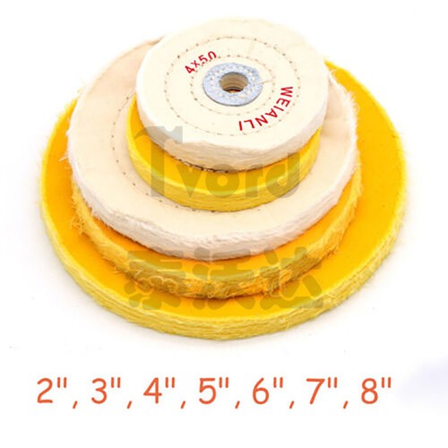 Cotton polishing buff - to, 8"
