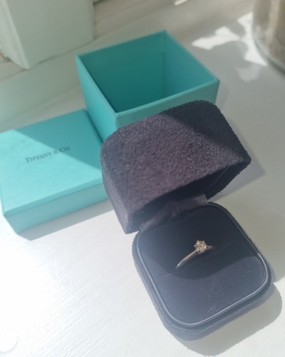 Tiffany platinum diamond - tiffany, &