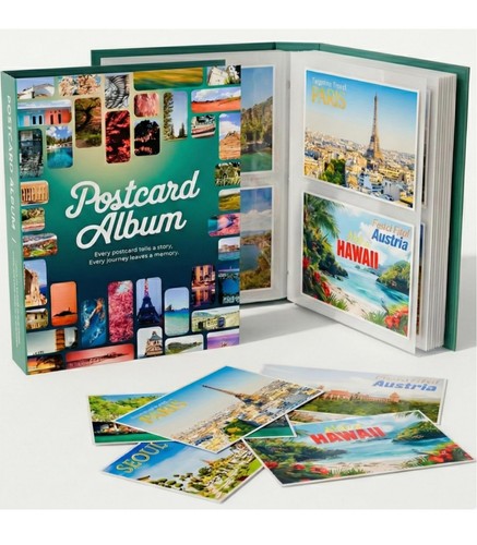 Postcard album book for - album,