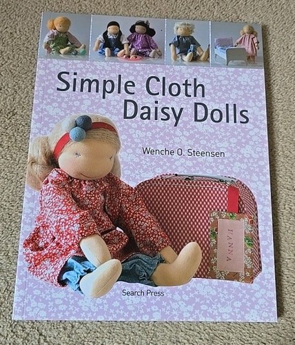 Simple cloth daisy dolls p - dolls, o/p