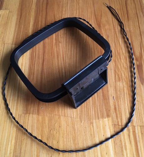 Sony loop aerial black - am,