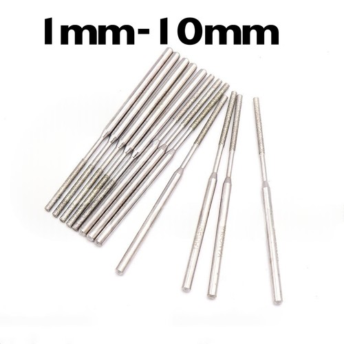 1mm 10mm diamond burr - diamond, lengthen