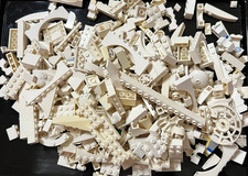 White Lego Building Bricks