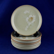 Denby Stoneware - Daybreak - x7 Side / Bread Plates - 6-5/8" - New Unused