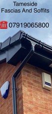 Black fascia soffit