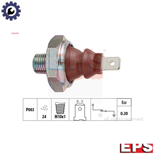 Oil pressure switch 800 - oil, 1.800.007