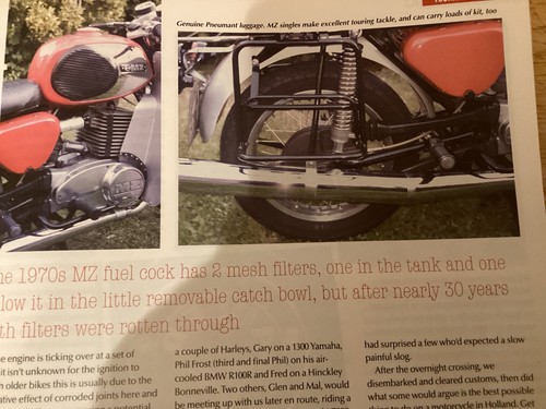 250 touring motorcycle - mz,
