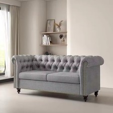 2 seater Chesterfield Style