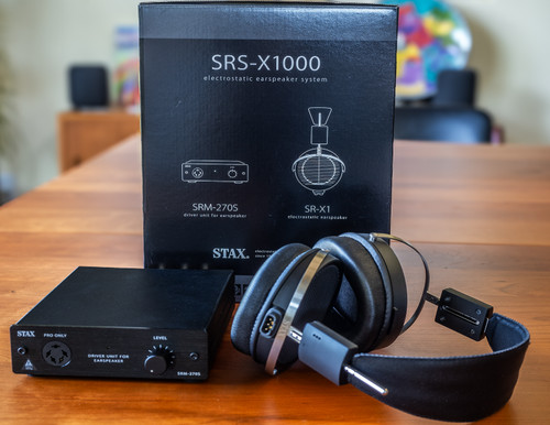 Stax srs x1000 electrostatic - stax, srs-x1000