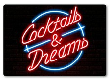 Cocktails & Dreams Bar Sign