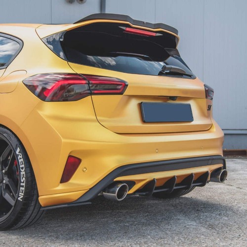Gloss black rear diffuser - gloss, for