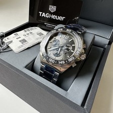 Tag Heuer 43mm Formula 1 Gray Chronograph Quartz Men's Watch CAZ1011.BA0843