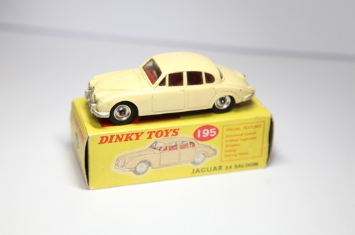 Dinky 195 jaguar saloon - dinky,