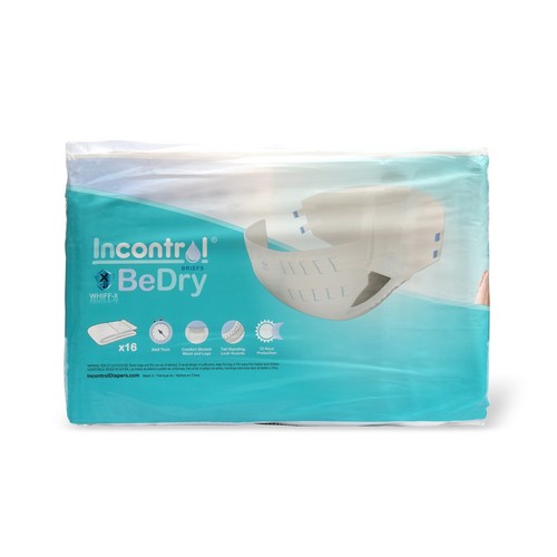 Incontrol bedry adult nappy - -,