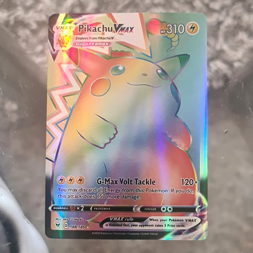 Pokémon tcg pikachu - pokémon, vmax