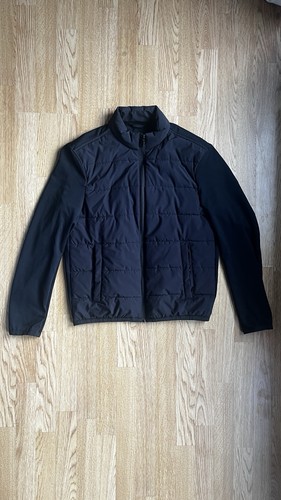 Zara unisex black puffer - black,