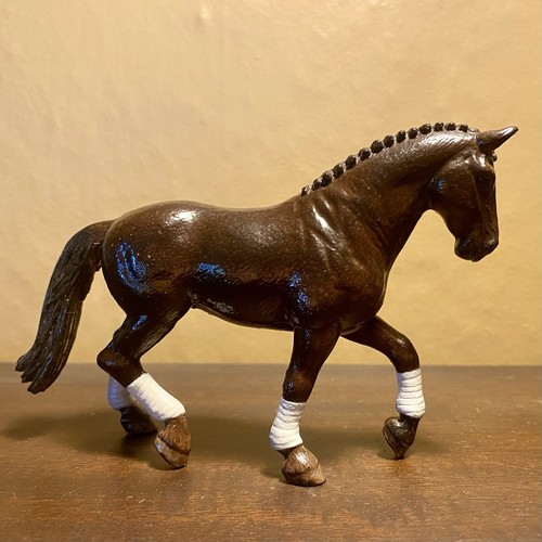 Schleich hanoverian mare - hanoverian,