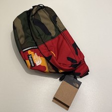 Supreme x The North Face Collab Split Zip Waist Bag Camo BRAND NEW Bum Fannypack