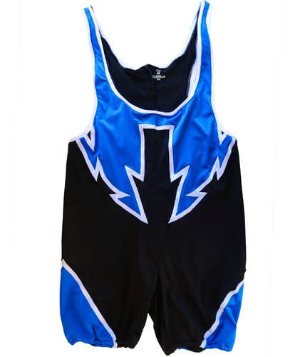 Black blue wrestling - black,