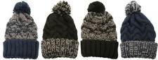 Atano Mens Cable Knit Bobble
