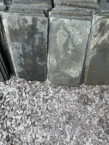 Reclaimed roofing slates - reclaimed, 18”
