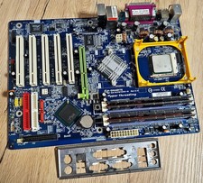 Gigabyte GA-8IPE1000-G Rev 4.0 Socket 478 Intel 865PE Motherboard +CPU +4GB RAM