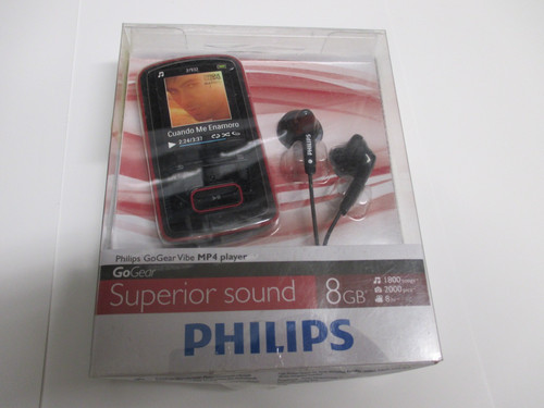 Philips gogear vibe mp3 video - philips,