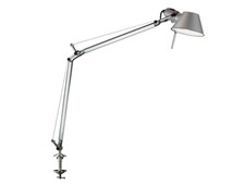 Artemide Tolomeo Tavolo desk lamp table lamp aluminium silver table clamp