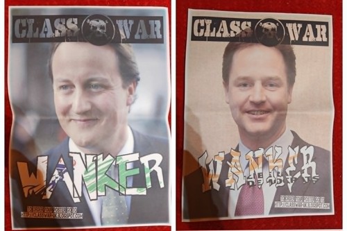 Orig 2010 class war - orig, poster