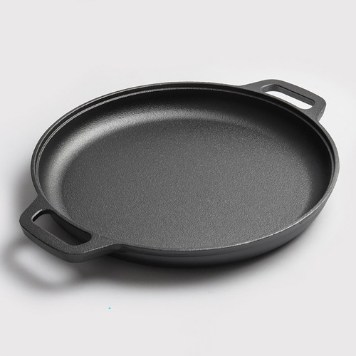 Round cast iron - cast, pan