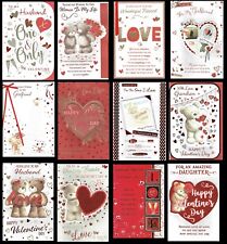 VALENTINE'S DAY CARD ~ QUALITY ~  Lovely Verses and Choice of Titles Valentines