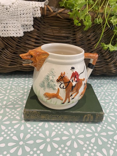 Vintage portland pottery fox - vintage,