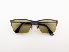 Police Eyeglasses, Frames Only, VPLB98K 08U8, 54-18-140,Metal/Plastic, Black/Red