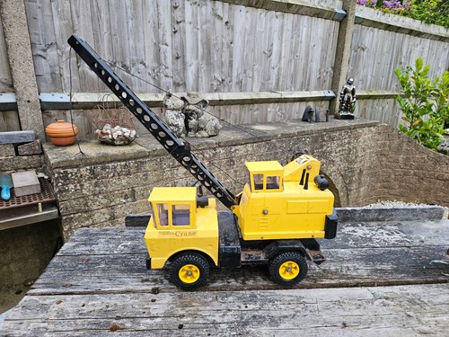 Tonka mighty crane truck - crane,