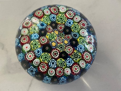 Large millefiori glass - large,