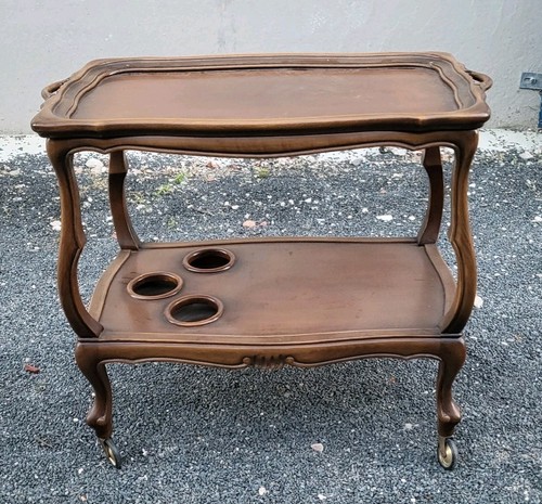 Vintage italian wooden drinks - vintage,
