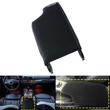 Leather Armrest Center Console Lid Arm Rest Cover LHD For BMW 3 Series E46 98-06