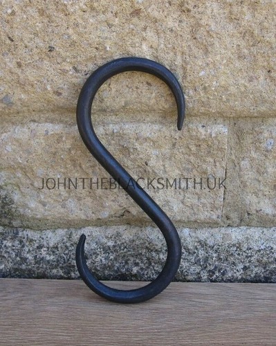 Large hand forged hook - large,