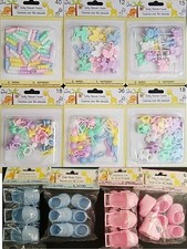Baby Shower Favors Mini-Bottles, Carriages, Pacifiers, Rattles Rocking Horses, T