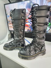 DR MARTENS DARIA 1B60 BEX BOOTS UK SIZE 3 EU 36 US 5 DOCS PATENT 30798001 KNEE