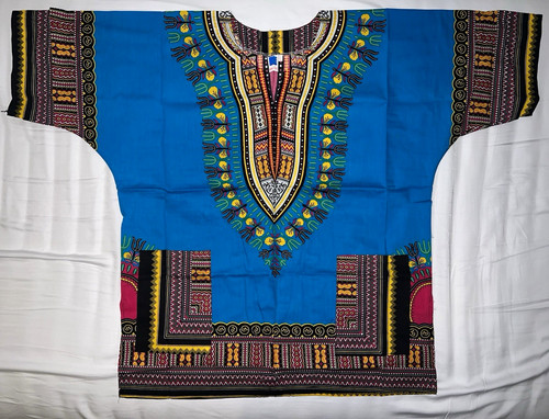 Blue traditional west - west, african