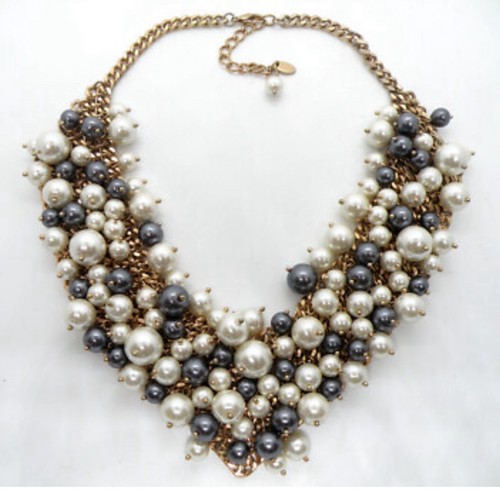 Zara signed heavy - signed, pearl