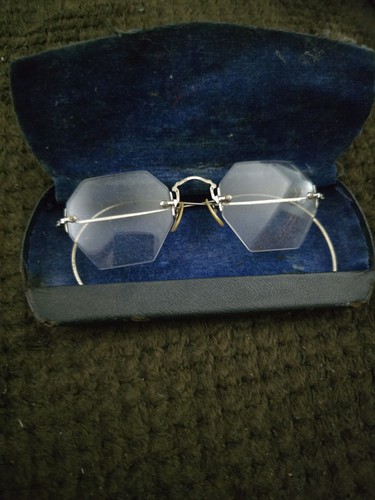 Vintage rimless octagon - vintage,