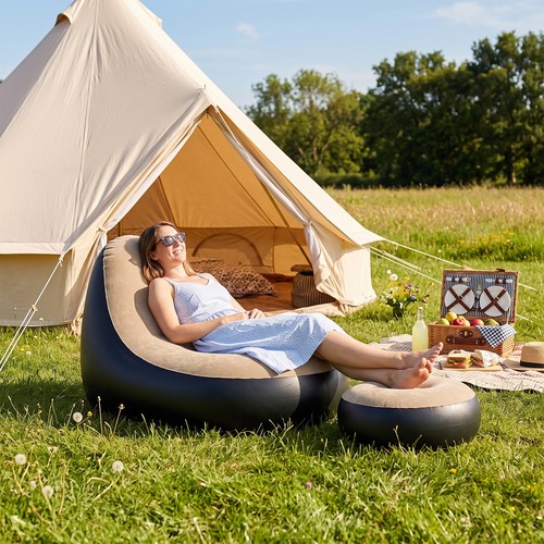 Inflatable sofa lounger and - inflatable,
